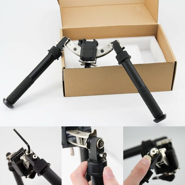 The Long Leg Wide Stance Tactical Bipod for Air rifles and Firearms. Shooters and outdoor sports enthusiasts will be able to admire the simplistic and straight forward design. The new generation durable, high-tech, light-weight aluminium construction makes this bipod very popular. It is also very easy to use!