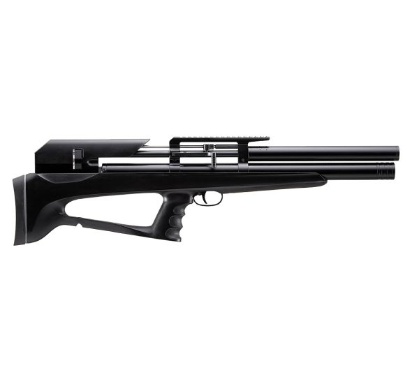 The Snowpeak Artemis P35 5.5mm has a durable synthetic stock, 2-stage trigger and side-lever cocking.