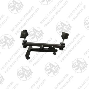 This Adjustable Rifle Shooting Rest has soft front and rear rest points, both height and incline adjustability and also shock absorption.