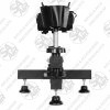 This Adjustable Rifle Shooting Rest has soft front and rear rest points, both height and incline adjustability and also shock absorption.