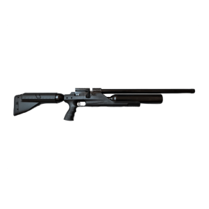 The powerful Kral Puncher Bigmax X Black 5.5mm has the airgun world raving! Delivering up to 57.5 ft.lbs (78 Joules) of energy and reaching velocities far over 1000fps, this PCP air rifle packs a monstrous punch!