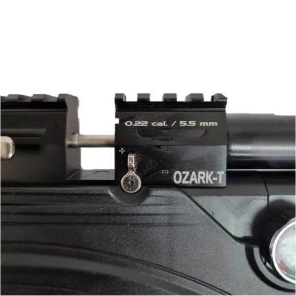 Niksan Ozark-TS PCP 5.5mm magazine bay.