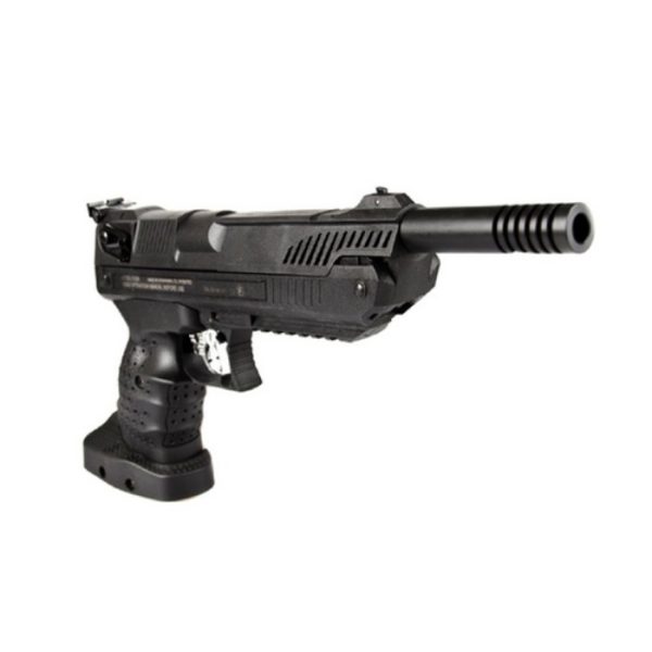 The Zoraki HP01-2 Ultra Pneumatic Pellet Pistol has great open sights.