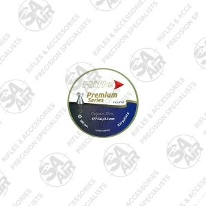 Premium pellets for a budget price, the Rifle Premium Round 4.5mm 8.33gr 500PCS is part of a collection of the most accurate pellets for rifles and pistols. Designed for precision target, field shooting and general use. Also suited for pistols, they provide predictable shot placement.