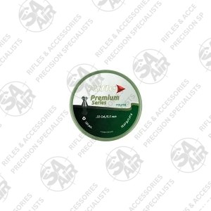 The Rifle Premium Round 5.52mm 18.67gr 250PCS are great budget pellets designed for a wide range of shooting applications with PCP air rifles. Used for precision target, field shooting, hobby shooting, hunting and also pest control.