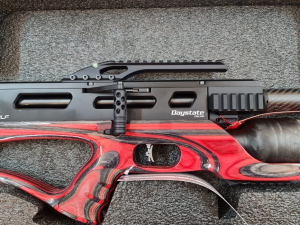 Daystate Alpha Wolf PCP 5.5mm's picatinny optics rail.