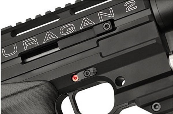 The AGN Technology Uragan 2 700 Carbon 5.5mm has an ambidextrous manual safety.