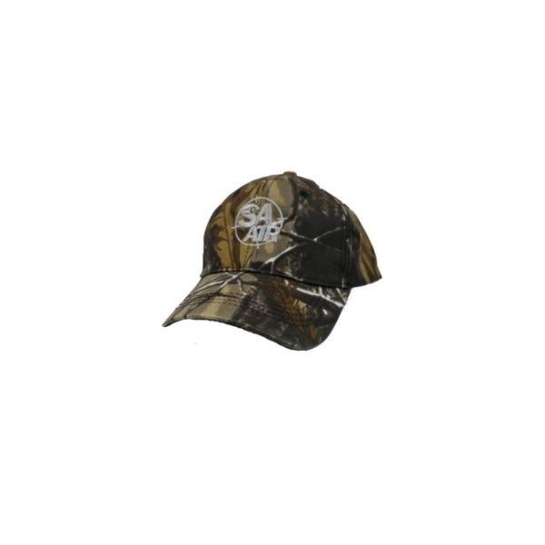 Enjoy the sun without the glare with our SA Air Cap Camo. This 100% cotton twill headwear features unique camo designs. So no two are exactly alike!