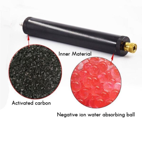 Ensure you only put clean, dry air in your rifle with the AirMega Inline Filter Set. This nifty little device lets you filter moisture and oil, as well as other impurities from the air you fill your rifle with. Perfect for compressor, cylinder or hand pump filling methods!