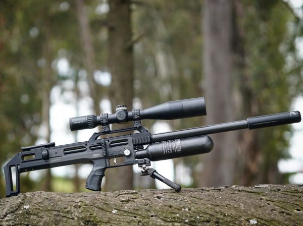 A beautiful rifle, the Brocock BRK Ghost HP 5.5mm, made for hunters and target shooters alike.