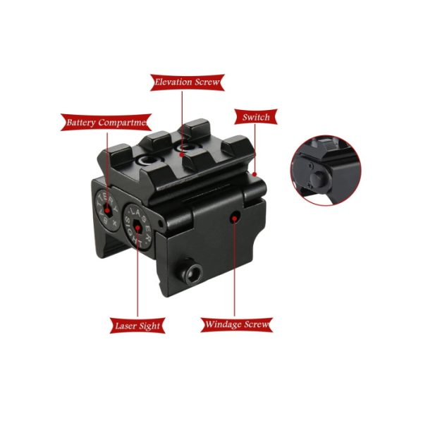 The Titanium XL-11A Compact Laser boasts many high end features.