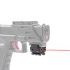 The Titanium XL-11A Compact Laser, seen here mounted on a pistol.