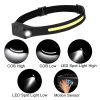All Perspectives Induction Headlamp - USB rechargeable with LED motion sensor, 5 modes that illuminate up to 230° and 150 feet with 350 lumen LED lights.