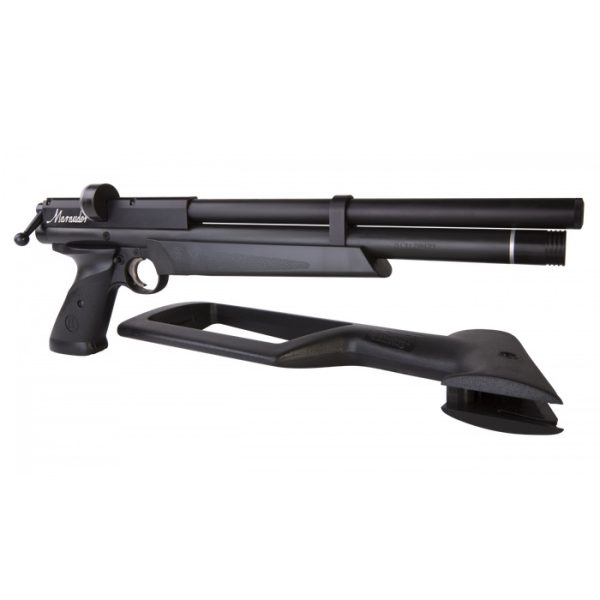 The Benjamin Marauder Pistol Carbine 5.5mm is both a PCP pistol and carbine PCP rifle.
