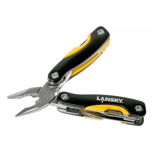 The pocket sized Lansky Mini Multi-Tool has 12 essential functions, perfect for travel, every day carry, your car, tackle box or backpack.