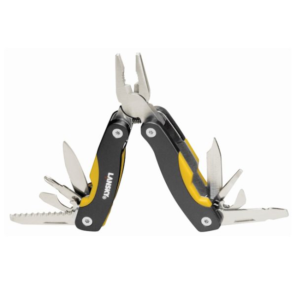 The pocket sized Lansky Mini Multi-Tool has 12 essential functions, perfect for travel, every day carry, your car, tackle box or backpack.