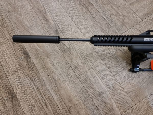 480mm of quality made barrel on the Snowpeak M18 PCP 5.5mm.