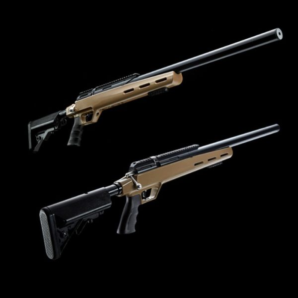 The Snowpeak M30C PCP 5.5mm with length-adjustable stock and integrated barrel-airtube is a regulated air rifle with accuracy and consistency.
