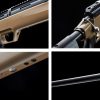 Close-up of some of the features on the Snowpeak M30C PCP 5.5mm, available at SA Air Rifles & Accessories.