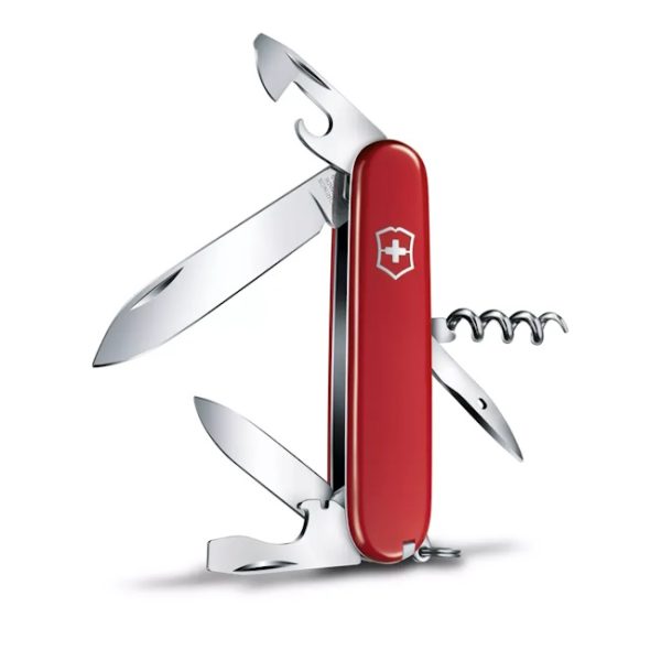 The Victorinox Spartan Red 91mm is the perfect companion, a compact classic Officer's multi-tool with ideal functionality for the outdoors and EDC.
