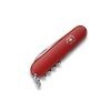 The Victorinox Waiter Red 84mm is a classic Officer's knife with a little wine lover's twist. Swiss made medium pocket knife with 9 essential functions.