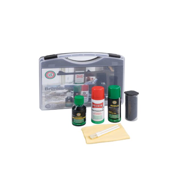 With this Ballistol Quick Browning Kit you can have the traditional surface protection at home, accurately burnishing knife backs or other metal components.