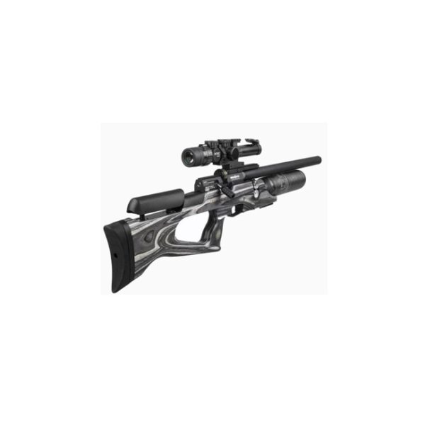 The Brocock Bantam Sniper HR Grey Laminate 5.5mm is a bull-pup style Air Rifle and one of the most popular choices for airgun enthusiasts all over the World. Shooters love the handling of the rifle which is extremely similar to that of a conventional rifle.