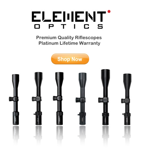 Element Optics Theos 6-36x56 FFP – Air Rifle Slugs Australia