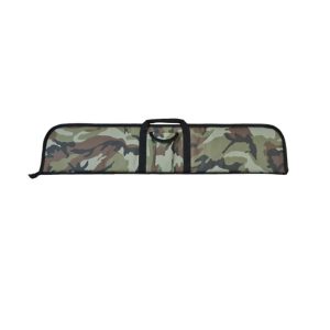 The durable SAA Square Rifle Bag Camo will protect your rifle and make it easier to carry and transport. Quality made to fit a scoped rifle.