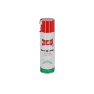 Ballistol Oil Universal Spray 400ml is perfect for maintaining metal, wood, leather, rubber, synthetic material, and much more.