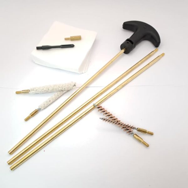 This Cleaning Rod Kit Airguns Rimfire is suitable for 4.5mm (.177 calibre) and 5.5mm (.22 calibre) airgun and firearm rifles and pistols.