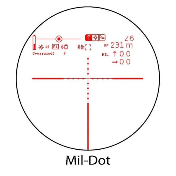 The Element Optics HYPR-7 7x50 gives the superior clarity and resolution of a traditional rifle scope, but with the added benefits of a digital reticle.