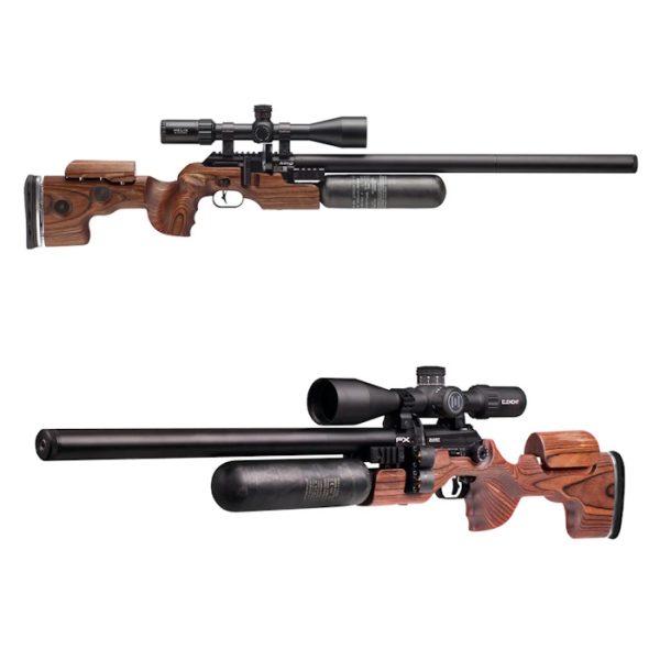 Get power, precision and adjustability with the FX King 600 Hunter Brown 5.5mm, the ultimate traditional sporter-style airgun with GRS laminate stock.