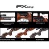 Get power, precision and adjustability with the FX King 600 Hunter Brown 5.5mm, the FX King 600 Green Mountain Camo 5.5mm and the FX King 600 Nordic Wolf 5.5mm. The ultimate traditional sporter-style airgun with GRS laminate stock.