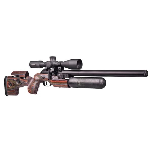 Get power, precision and adjustability with the FX King 600 Green Mountain Camo 5.5mm, the ultimate traditional sporter-style airgun with GRS stock.