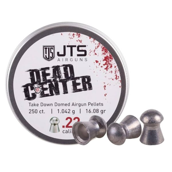 Get the JTS Dead Center Domed 5.5mm 16.08gr 250PCS precision airgun pellets! If dead center is where you want to be, JTS has exactly what you need.