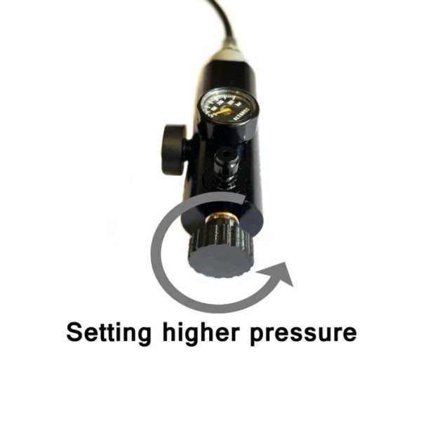 The new Altaros External Inline Pressure Regulator gives consistent performance and improved accuracy by maintaining stable pressure in the airtube.