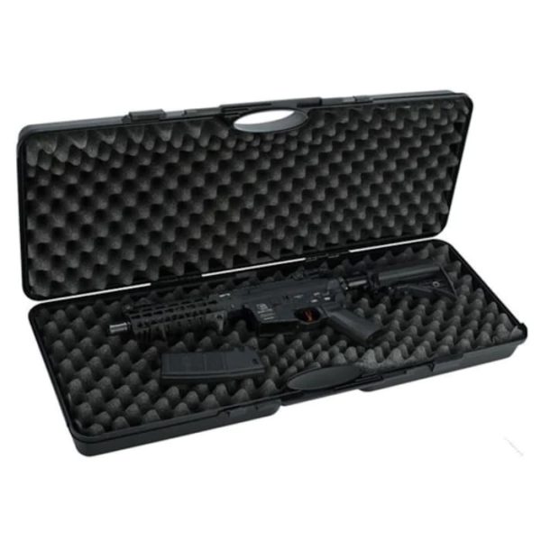 The hard Single Gun Case Short B85 is ideal for travel and to transport your valued rifle. Light and durable with egg shell foam on the inside.