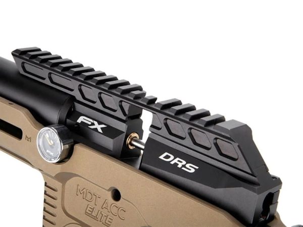 The FX DRS Pro MDT 700 5.5mm revolutionises PRS and long-range shooting with superior accuracy, adjustability and sleek design.