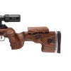 Power, precision, adjustability - The left-handed FX King 600 Hunter Brown LH 5.5mm, the ultimate traditional sporter-style airgun with GRS laminate stock.