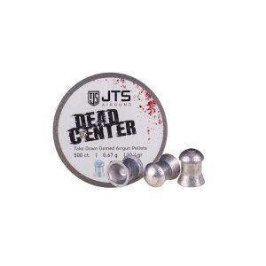 Get the JTS Dead Center Domed 4.5mm 10.4gr 500PCS precision airgun pellets! If dead center is where you want to be, JTS has exactly what you need.