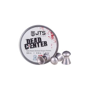 Get the JTS Dead Center Domed 4.5mm 8.7gr 500PCS precision airgun pellets! If dead center is where you want to be, JTS has exactly what you need.