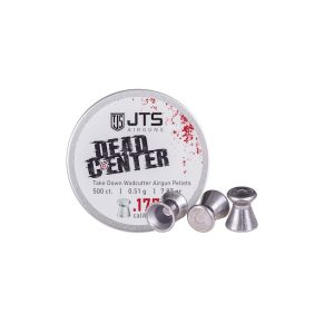 Get the JTS Dead Center Wadcutter 4.5mm 7.87gr 500PCS precision airgun pellets! If dead center is where you want to be, JTS has exactly what you need.