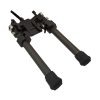 The Long Leg Carbon Fiber Tactical Bipod adjusts length from 210mm - 315mm and angles from 10° Left and Right and 0°, 22°, 45°, 90°.