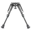 With the Rokstad Carbon Fiber 6-9" Spring Bipod (RSCFP-06) from Vector Optics, you have a sturdy shooting platform that is also light in weight.