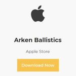 Download the Arken Ballistics app on Apple Store