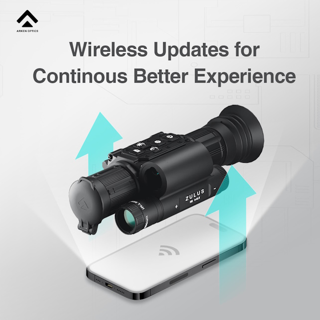 Never miss a moment or experience due to out of date software. Because, the Arken ZULUS stays up to date via OTA wireless software updates. New functions and new experiences are at your fingertips once your ZULUS is updated.