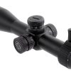 Get the First Focal Plane Marcool Wolverine 4-16x44 SFIR FFP HY1709-1 rifle scope with Side Focus, illuminating reticle, sunshade and flip up lens covers.