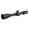 The March SK 5-25x50SFIR FFP features Side Focus, Zero Set, lockable turrets and red & green illuminated centre dot reticle in the First Focal Plane. Included you get a Sunshade, flip up lens covers and a magnification throw lever.