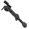 The Leapers UTG Recon 360 TL Bipod 5.5"-7.0" TL-BP02-B for Picatinny rails features 3 position folding legs and lockable leg extensions equipped with nonslip rubberized foot pads.